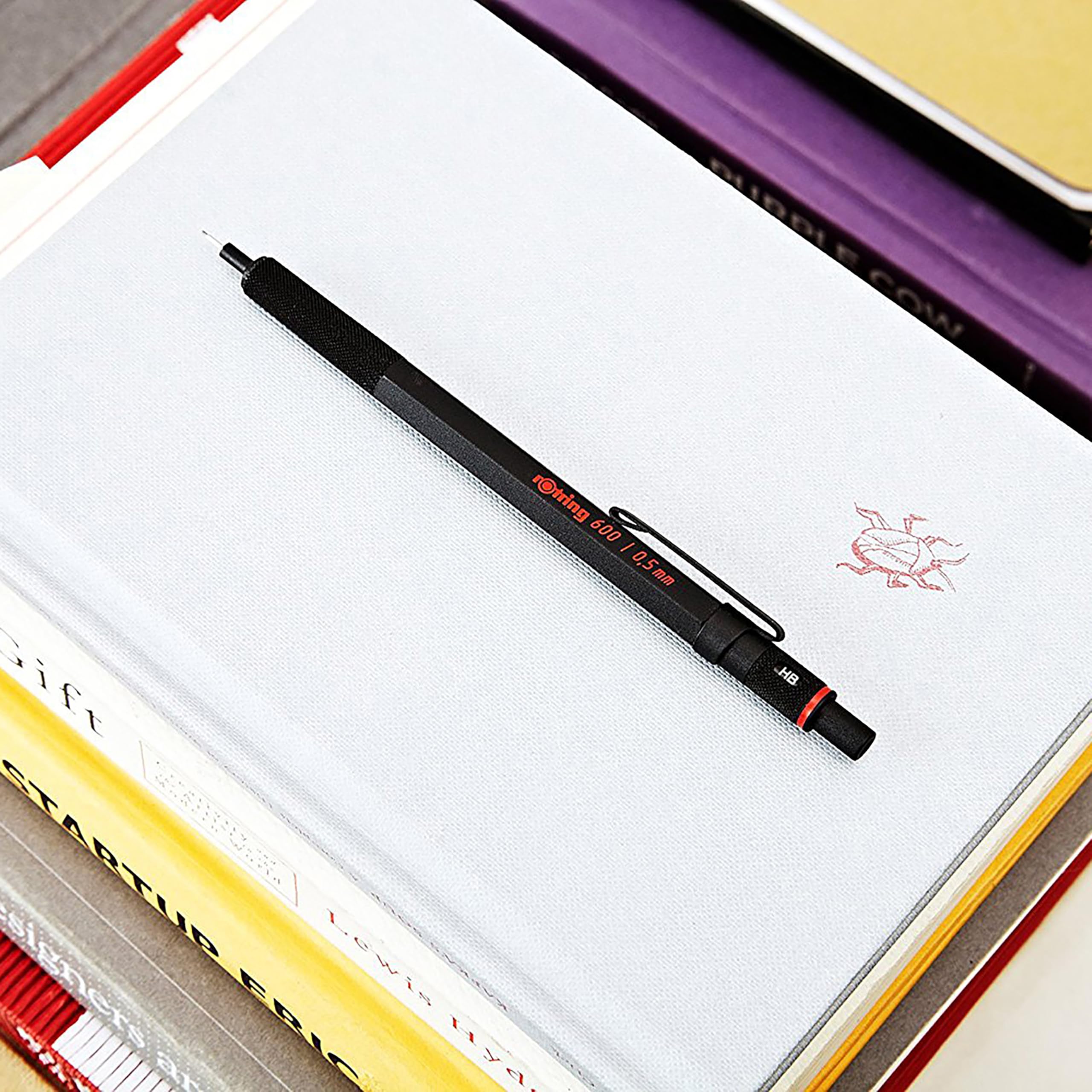 Amazon.co.jp: Rotring Mechanical Pencil 600 0.5mm Black 1904443